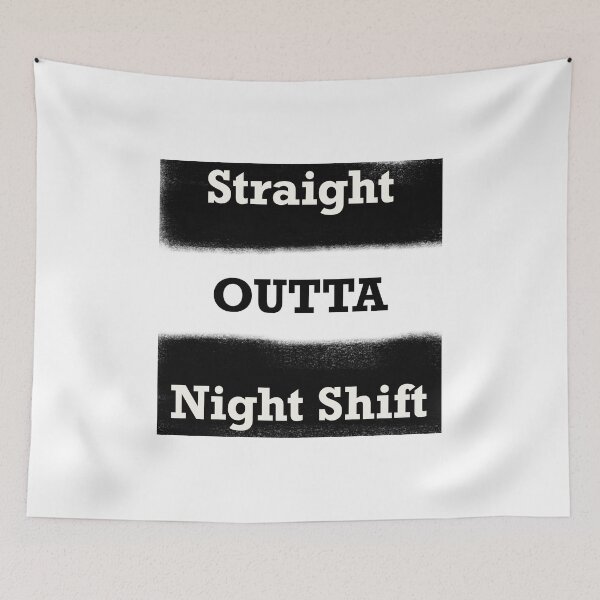Item preview, Night shift designed and sold by EdnaGarcia.