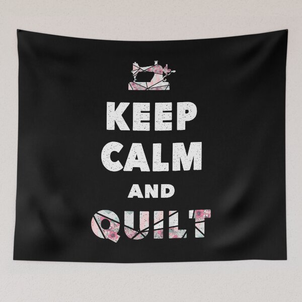 Item preview, Keep Calm And Quilt Funny Quilting designed and sold by Charles Brian.