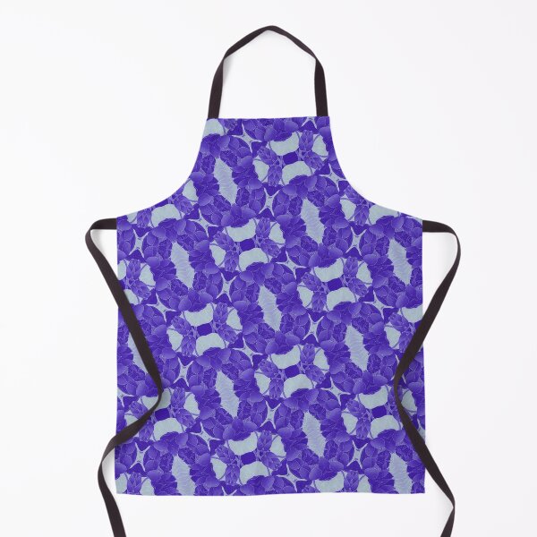 Item preview, Dark Blue Lotus Flower Pattern Design designed and sold by elliebart.