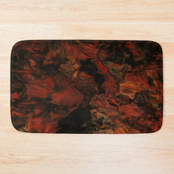 Item preview, Orange Black Galaxy Marble Art designed and sold by BEyourself be.