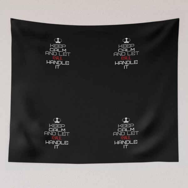 Item preview, Keep Calm And Let Khalil Handle It designed and sold by IcyTees.