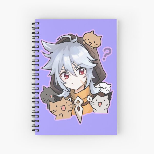Impact Genshin (rasoir) Cahier à spirale