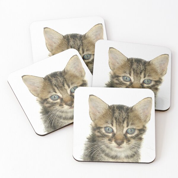 Item preview, Kitten Illustration designed and sold by Scat the cat.