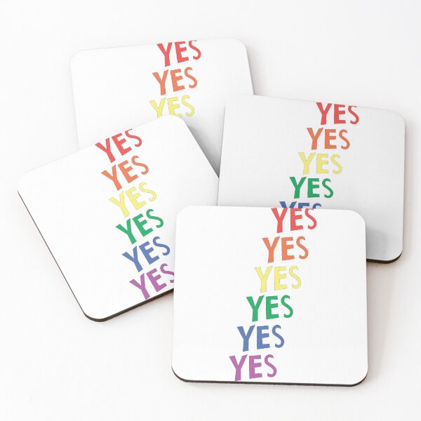 Item preview, Yes in multiple colors for pride designed and sold by BrendOriginale.