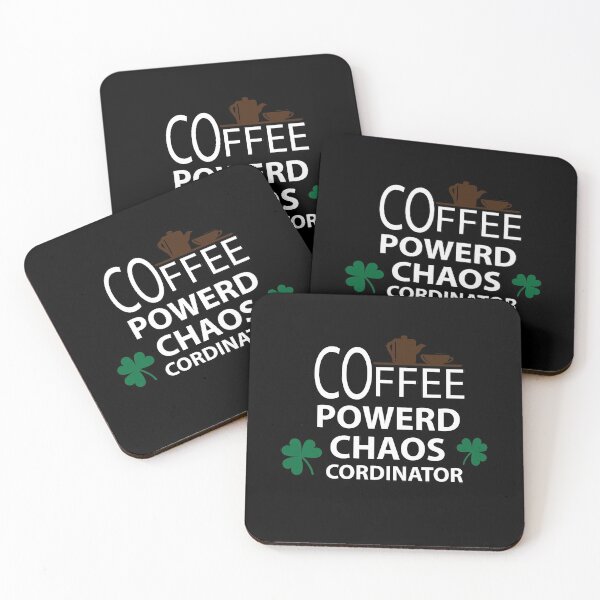 Item preview, coffee powerd chaos cordinator designed and sold by hicham4you.