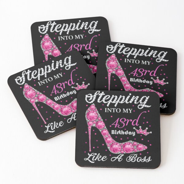 Item preview, Stepping Into My 43rd Birthday Like A Boss For Aunt  designed and sold by manidala.