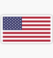 American Flag Sticker