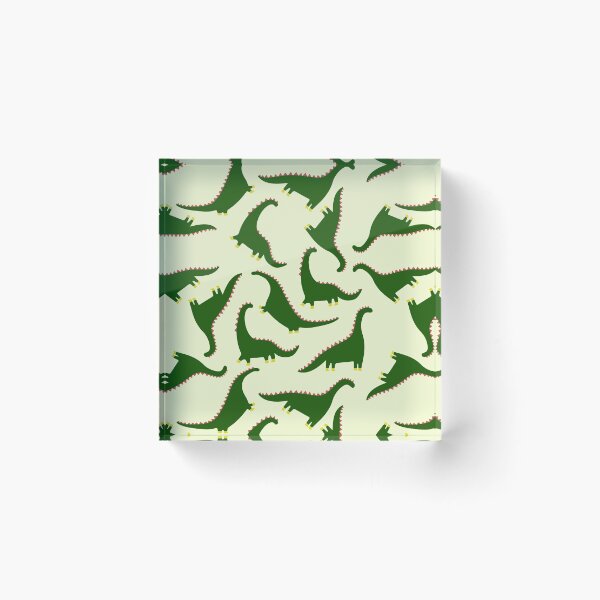 Item preview, Cute Diplodocus dinosaurs on grey background . Childish print designed and sold by BychkovaEvgenia.