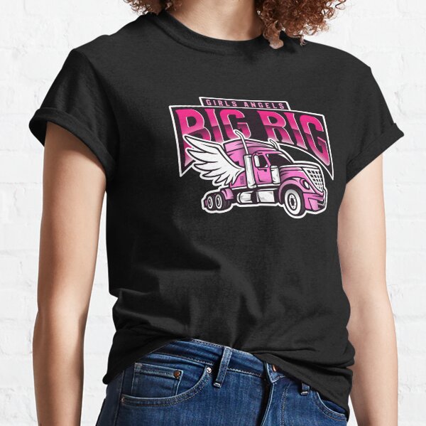 Vista previa del artículo con la obra «Girls Angels Big Rig», diseñado y vendido por Carquest61.