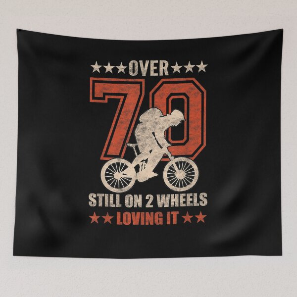 Item preview, Mens Funny Vintage Mountain Biking Cyclist Bicycle Cycling Quotes  designed and sold by manidala.