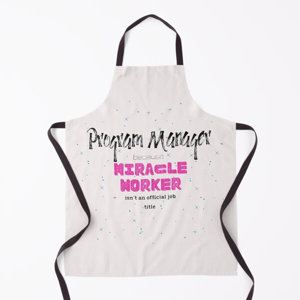 Item preview, program manager miracle worker pink star designed and sold by Awesomefamily.