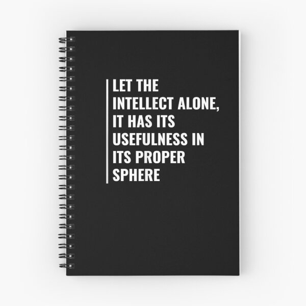 Item preview, Let The Intellect Alone Intellect Quote Intellect Saying  designed and sold by manidala.