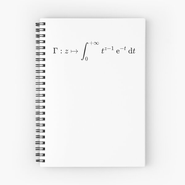 Item preview, Euler Gamma Function, calculus and math designed and sold by NoetherSym.