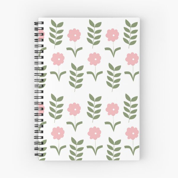 Aperçu de l'œuvre Fleurs et feuilles roses créée et vendue par FreshOutTheBox.