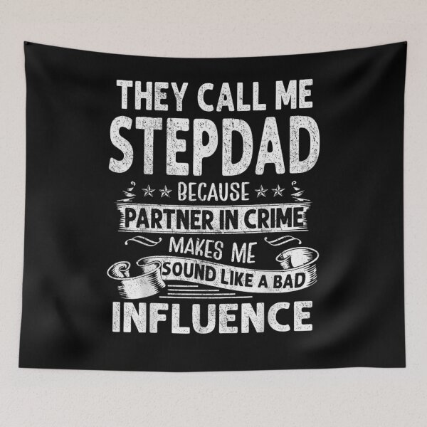 Item preview, Mens They Call Me Stepdad Because Partner In Crime Funny  designed and sold by manidala.