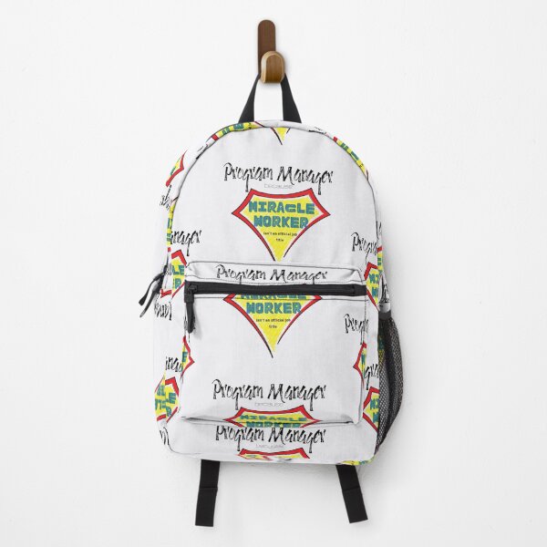 Item preview, program manager miracle worker super hero designed and sold by Awesomefamily.