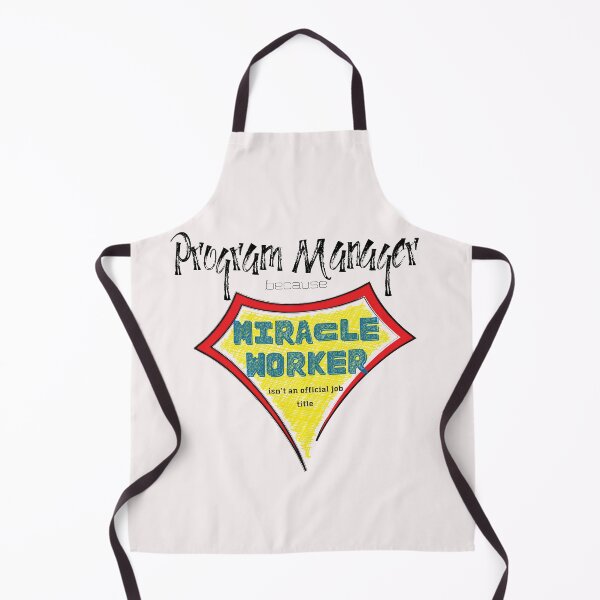 Item preview, program manager miracle worker super hero designed and sold by Awesomefamily.