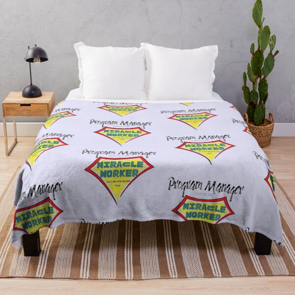 Item preview, program manager miracle worker super hero designed and sold by Awesomefamily.