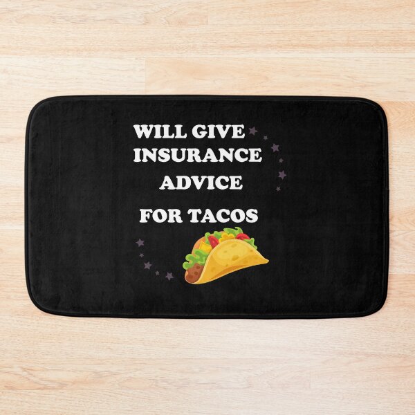 Item preview, Will give insurance advice for tacos designed and sold by hicham4you.