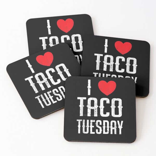 Item preview, Trendy Vintage I Love Taco Tuesday  designed and sold by manidala.