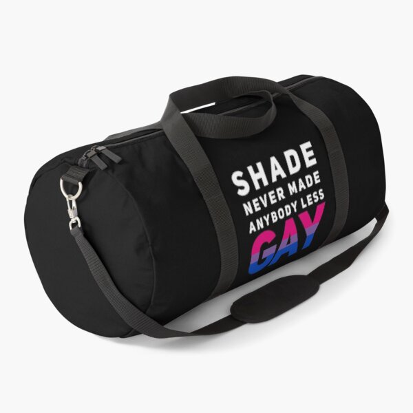 Item preview, Shade Never Made Anybody Less Bi (Black) designed and sold by UnicornPeeps.
