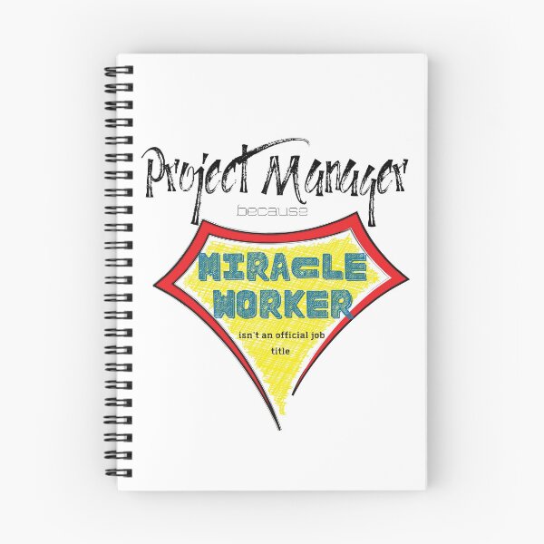 Item preview, Project manager miracle worker super hero designed and sold by Awesomefamily.