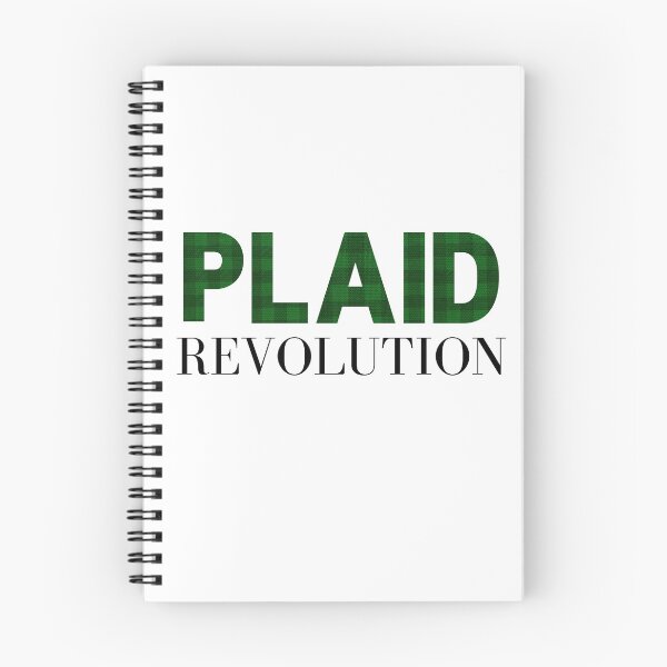 Item preview, Plaid Revolution in Buffalo Plaid Green designed and sold by HappyPeeps.