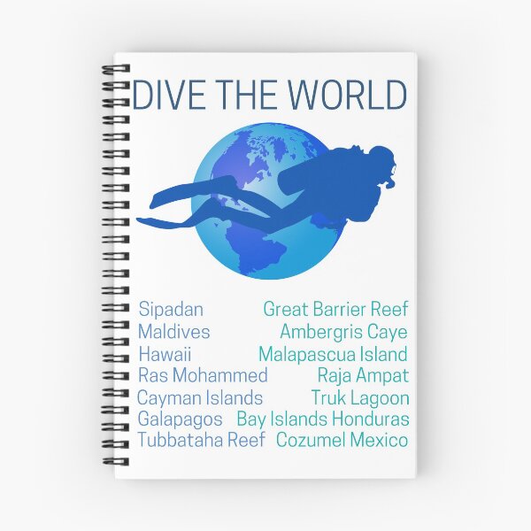 Item preview, Dive the world  designed and sold by OM-Merchandise.