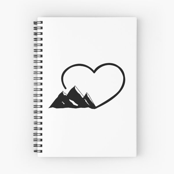 Item preview, Mountains And A Big Heart I Love Hinking designed and sold by Paulina Vanlife.
