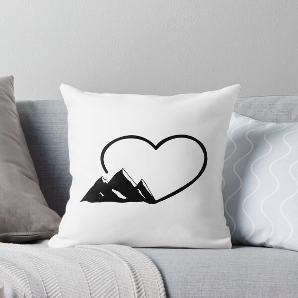 Item preview, Mountains And A Big Heart I Love Hinking designed and sold by Paulina Vanlife.