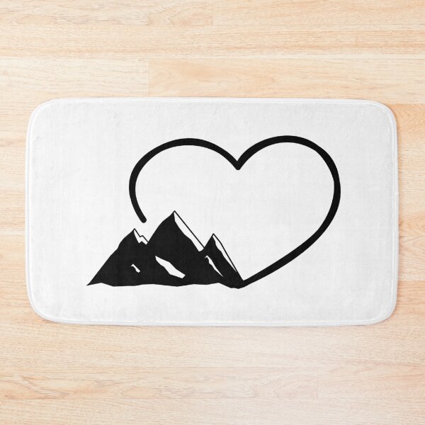Item preview, Mountains And A Big Heart I Love Hinking designed and sold by Paulina Vanlife.