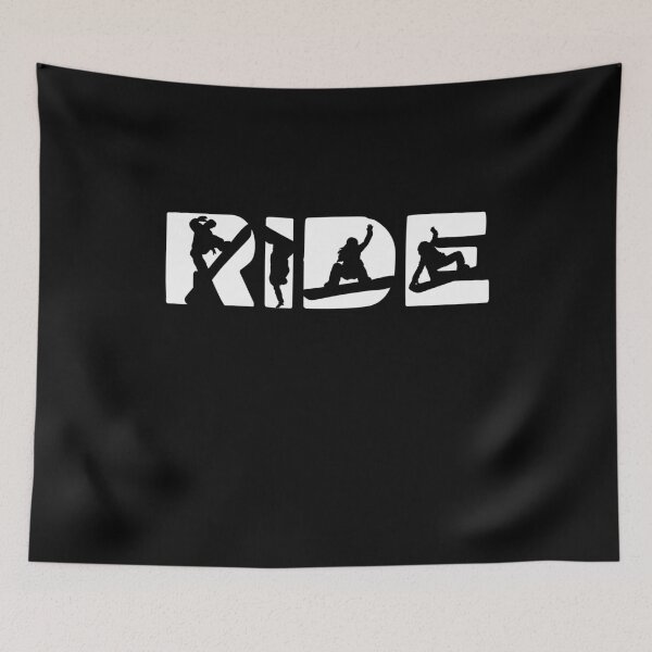 Item preview, RIDE Snowboard Snowboarding Gift idea birthday designed and sold by Shirt-Monster.