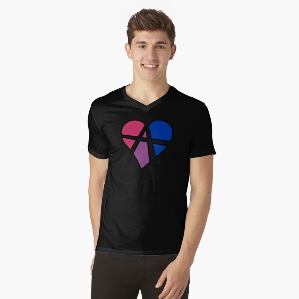 Item preview, V-Neck T-Shirt designed and sold by polyphiliashop.