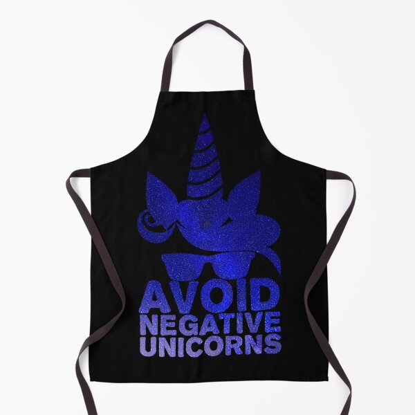 Item preview, Avoid Negative Unicorns People - Magical Unicorn with Glasses designed and sold by hyggekrog.