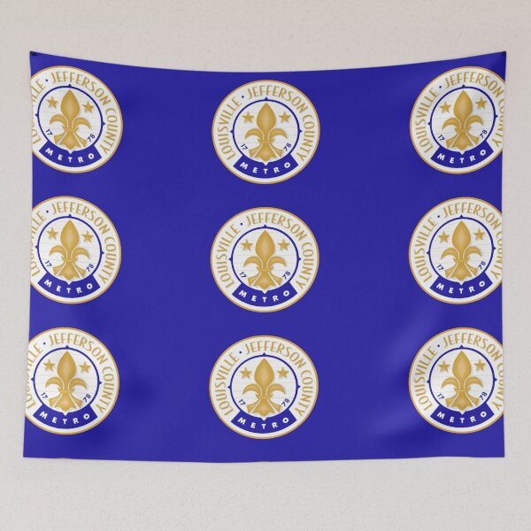 Item preview, LOUISVILLE City Flag designed and sold by flagswag.