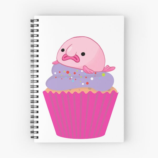 Item preview, Love a blobfish Cupcake designed and sold by Awesomefamily.