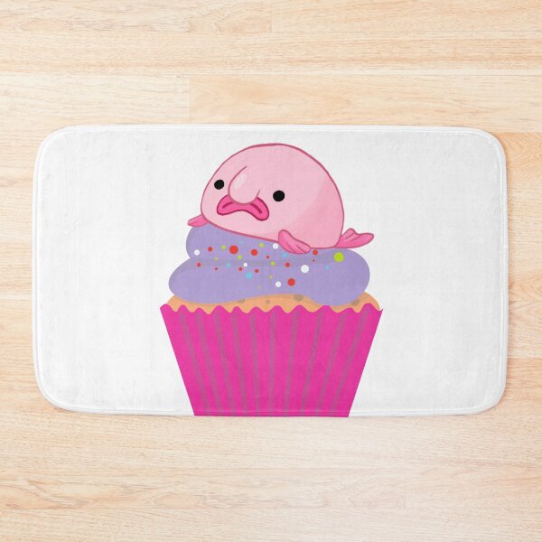 Item preview, Love a blobfish Cupcake designed and sold by Awesomefamily.