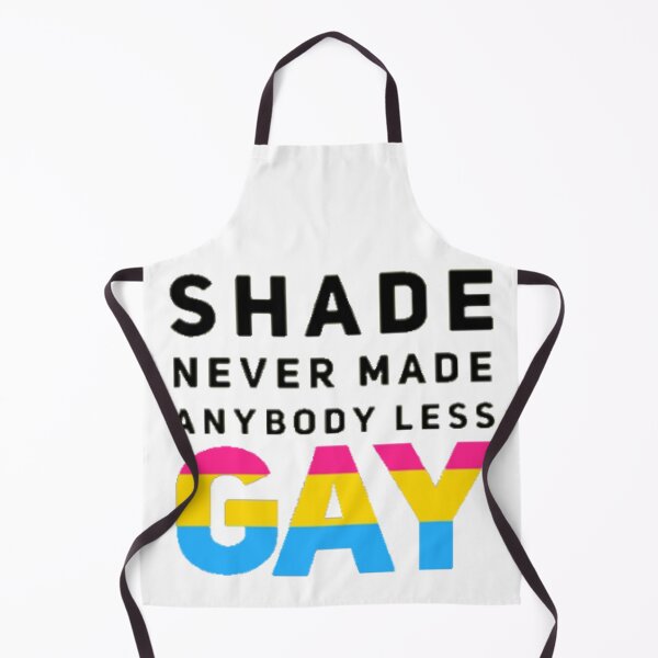 Item preview, Shade Never Made Anybody Less Pan (White) designed and sold by UnicornPeeps.