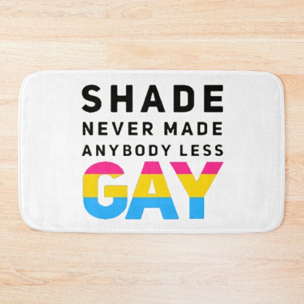 Item preview, Shade Never Made Anybody Less Pan (White) designed and sold by UnicornPeeps.