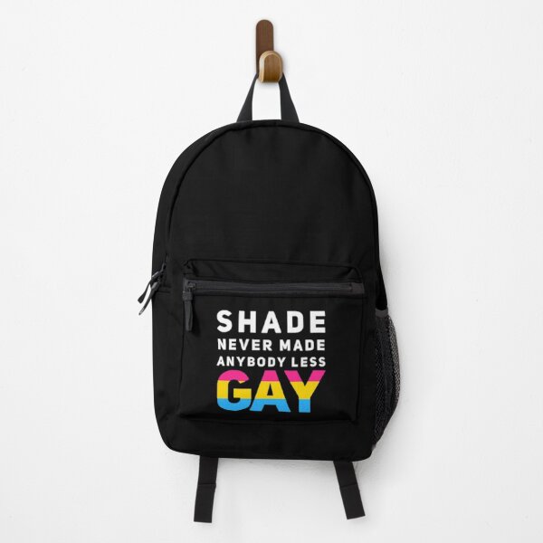 Item preview, Shade Never Made Anybody Less Pan (Black) designed and sold by UnicornPeeps.