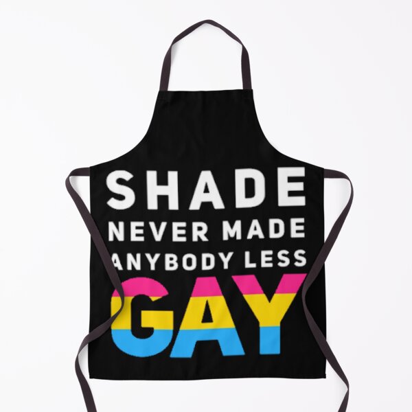 Item preview, Shade Never Made Anybody Less Pan (Black) designed and sold by UnicornPeeps.