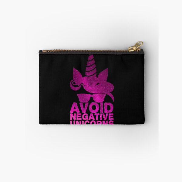 Item preview, Avoid Negative Unicorns People - Magical Unicorn with Glasses designed and sold by hyggekrog.