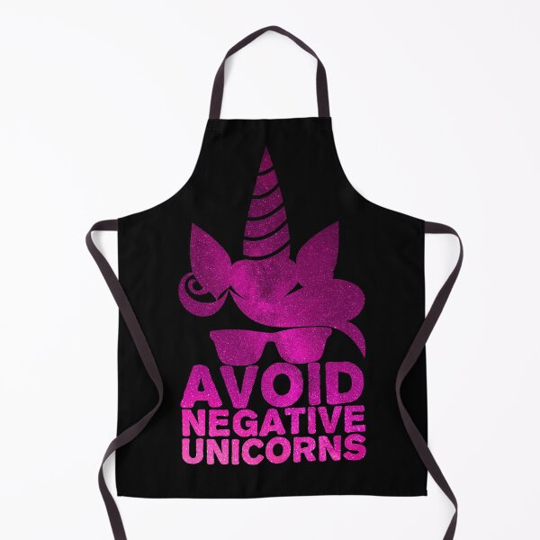 Item preview, Avoid Negative Unicorns People - Magical Unicorn with Glasses designed and sold by hyggekrog.