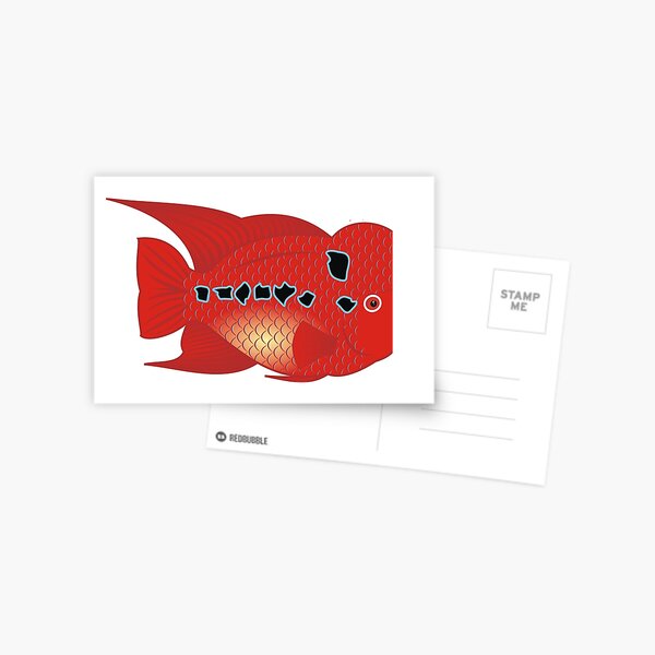 Cartes Postales Sur Le Theme Poisson Redbubble