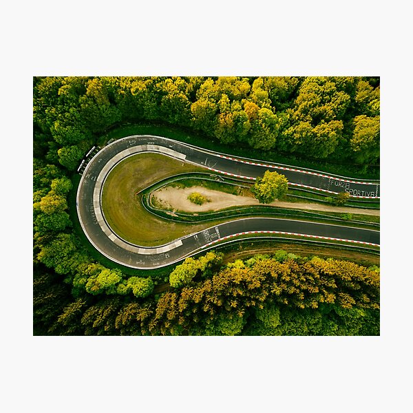REMASTER: Nürburgring Nordschleife Karussell Photographic Print
