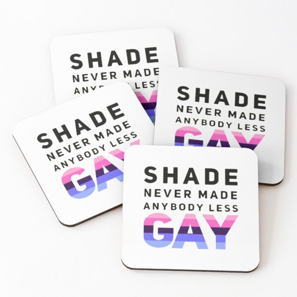 Item preview, Shade Never Made Anybody Less Omni (White) designed and sold by UnicornPeeps.