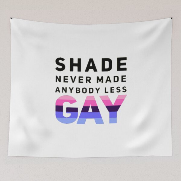 Item preview, Shade Never Made Anybody Less Omni (White) designed and sold by UnicornPeeps.