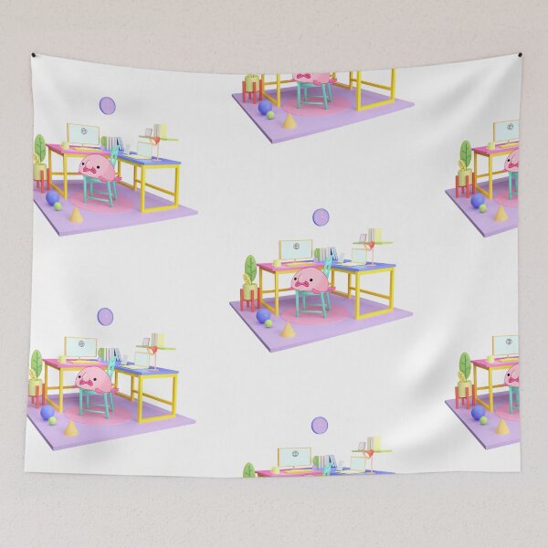 Item preview, Blobfish virtual zoom school designed and sold by Awesomefamily.