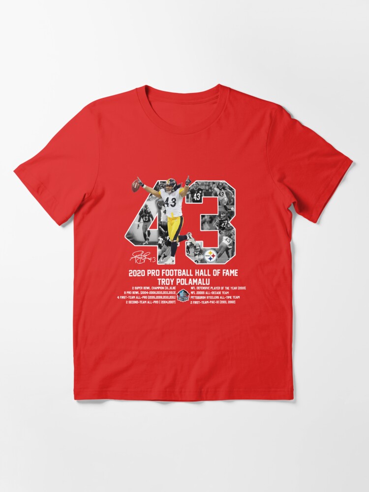 2020 Pro Football Háll óf Fámé Troy Polamalu Shirt | Essential T-Shirt