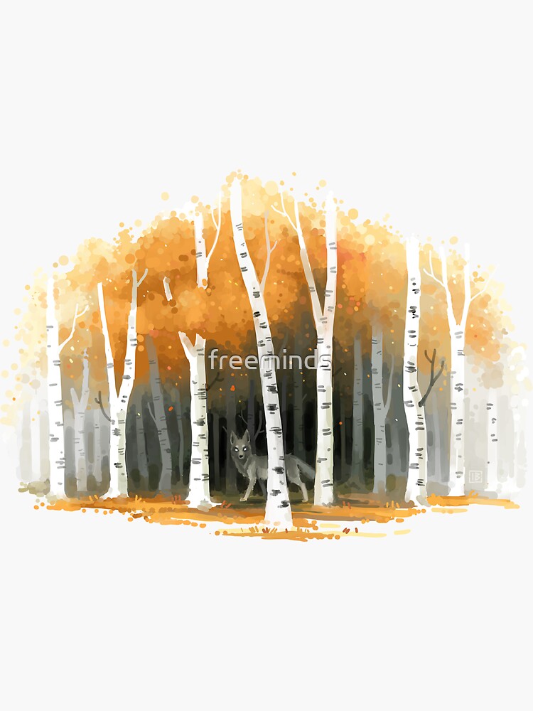 Autumn Wolf by freeminds